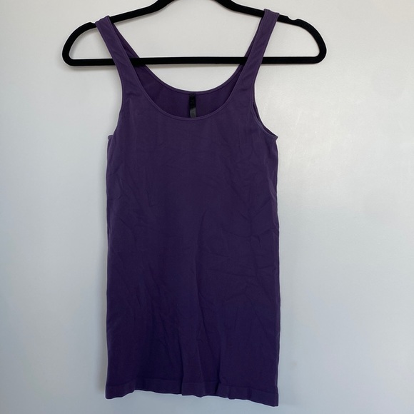 Babaton Purple Stretchy Tank Top - Picture 1 of 3